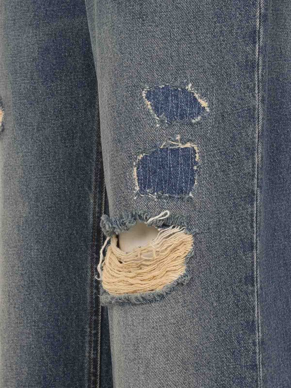 The Best Shops DOLCE & GABBANA: ストレートジーンズ - ストレートジーンズ - デニム