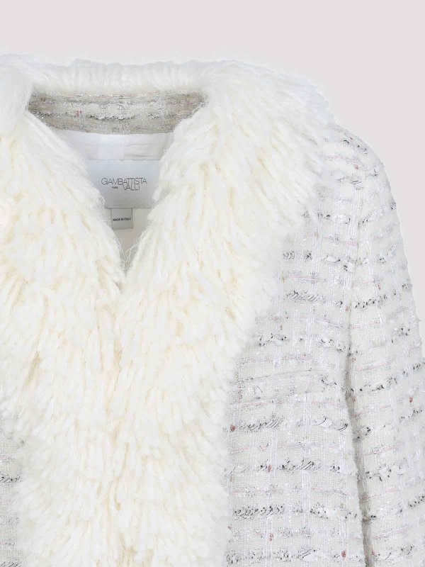 膝丈コート - 白 shop online: Giambattista Valli