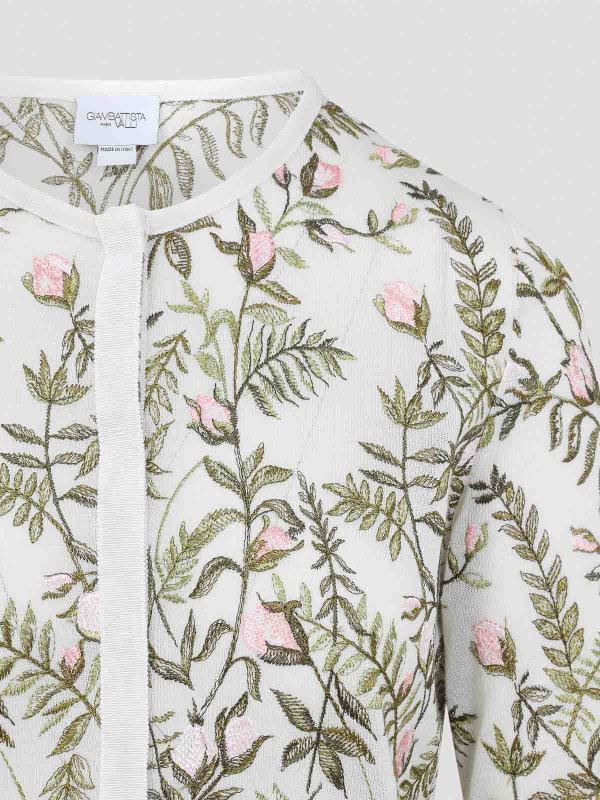 The Best Shops Giambattista Valli: カーディガン - カーディガン - 白