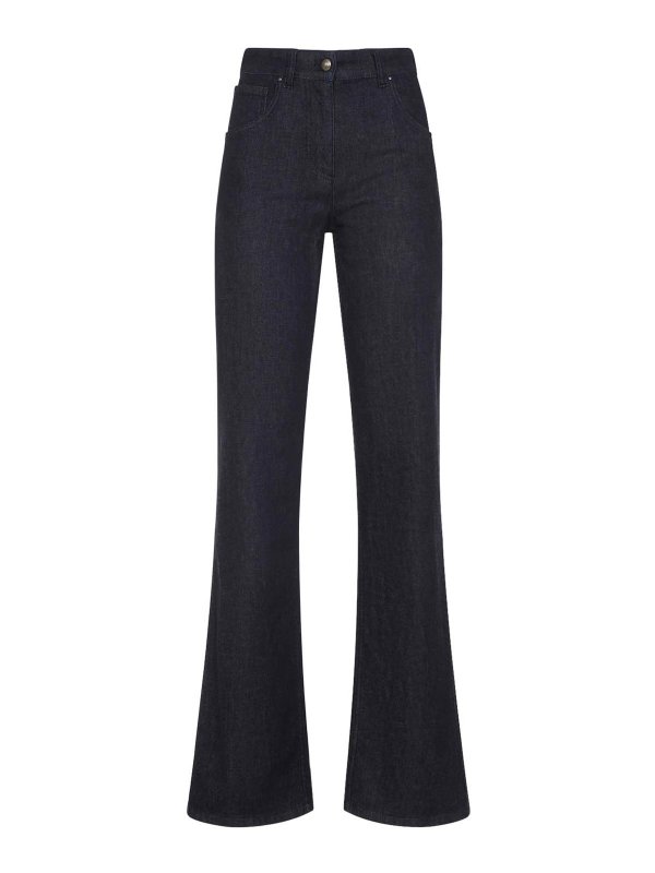 GIORGIO ARMANI: Pantalones casual - Pantalón Casual - Azul Oscuro