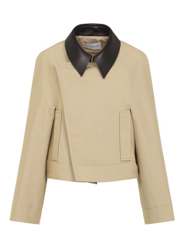 GIVENCHY: ショートコート - ショートコート - ベージュ