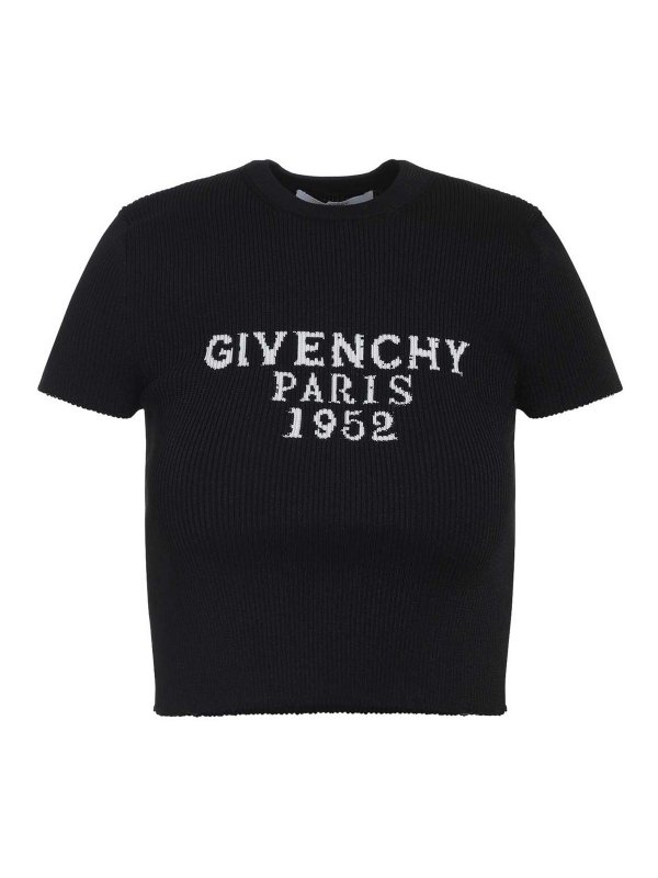 GIVENCHY: Tops y camisetas sin mangas - Top - Negro