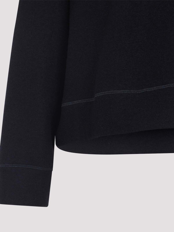 The Best Shops JIL SANDER: スウェット＆セーター - スウェットシャツ/セーター - ブルー