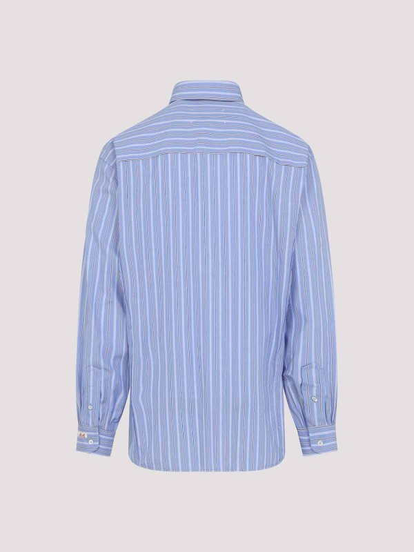 Maison Margiela: シャツ online - シャツ - ブルー