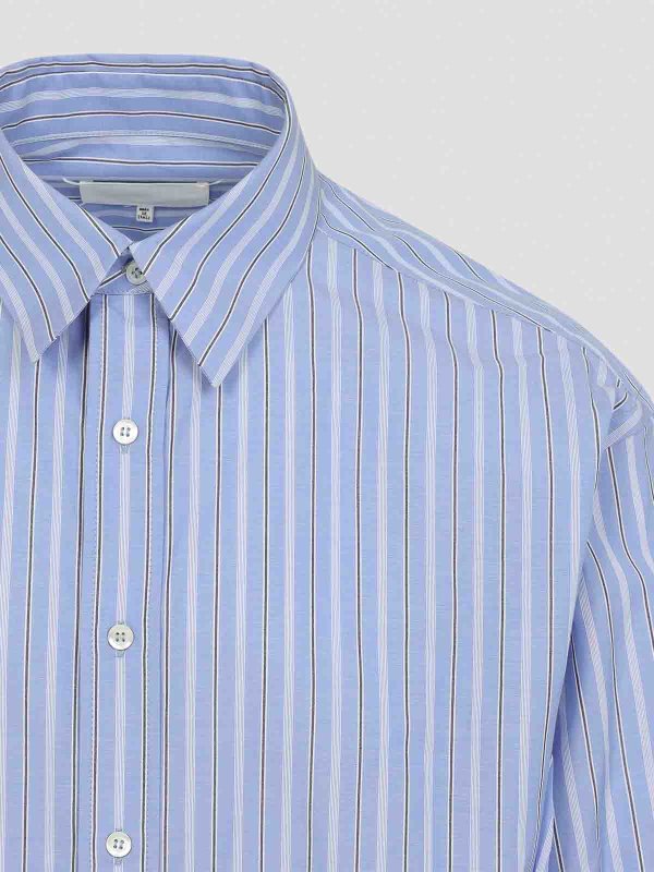 シャツ - ブルー shop online: Maison Margiela