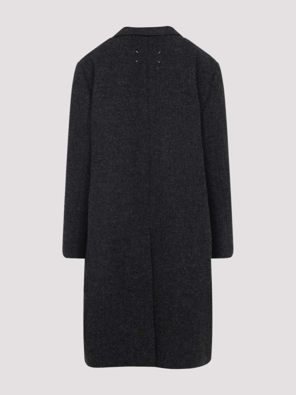 Maison Margiela: knee length coats online - Virgin Wool Coat