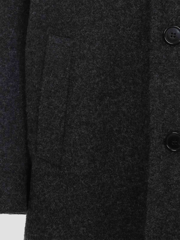 The Best Shops Maison Margiela: knee length coats - Virgin Wool Coat