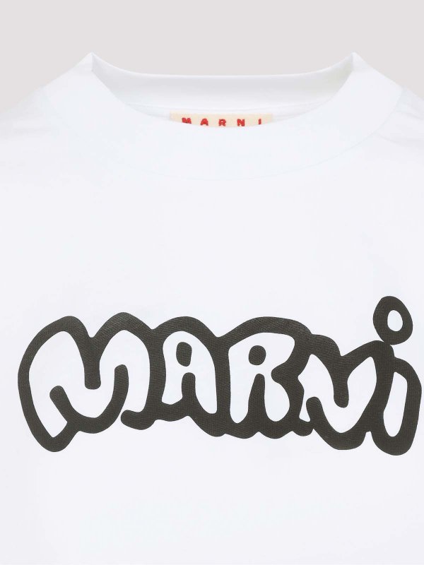 The Best Shops Marni: Camisetas - Camiseta - Blanco