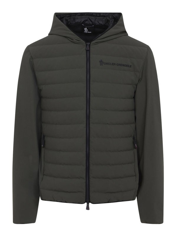 MONCLER: Vestes casuals - Veste Casual - Vert Foncé