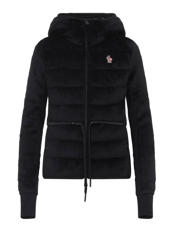 MONCLER: cardigans - Grenoble Zip Up Cardigan Jacket