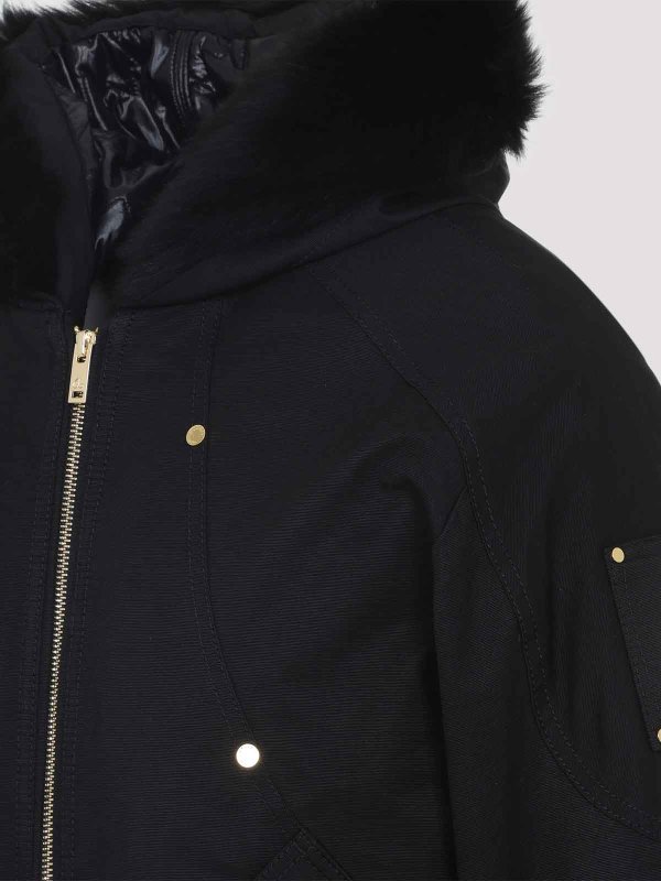 The Best Shops MOOSE KNUCKLES: Chaquetas Bomber - Chaqueta Bomber - Negro