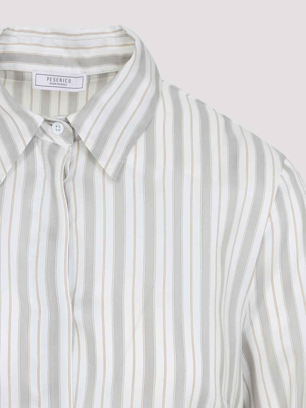 シャツ - 白 shop online: PESERICO