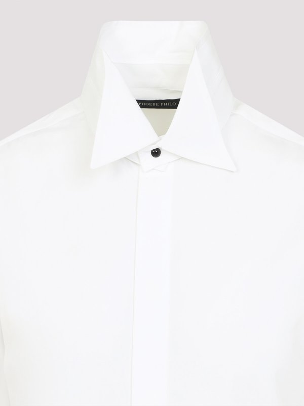 The Best Shops PHOEBE PHILO: Hemden - Hemd - Weiß