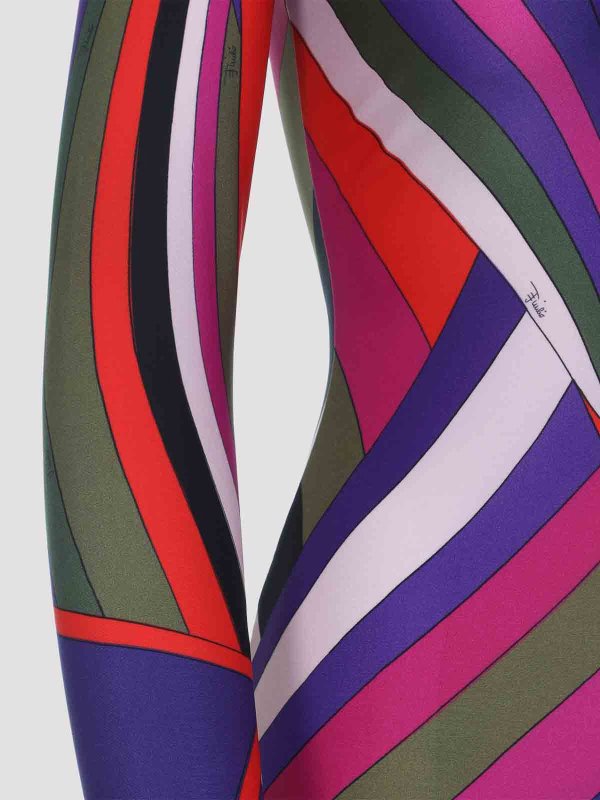 The Best Shops EMILIO PUCCI: Robe longueur genou - Robe Au Genou - Multicolore