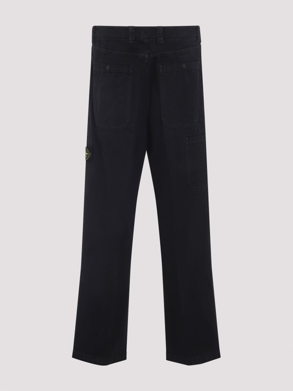 STONE ISLAND: Pantalons casual online - Pantalons Décontractés - Noir