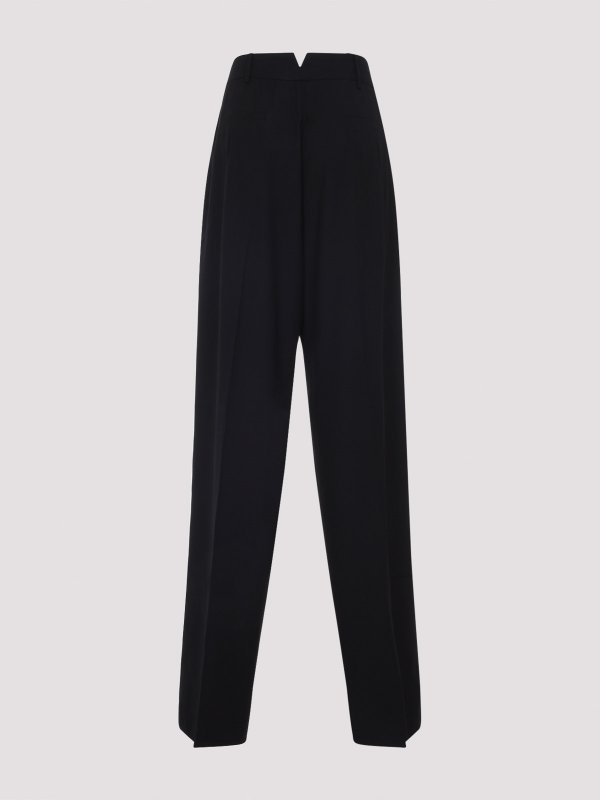 THE FRANKIE SHOP: Pantaloni sartoriali online - Pantaloni a pieghe di gelso