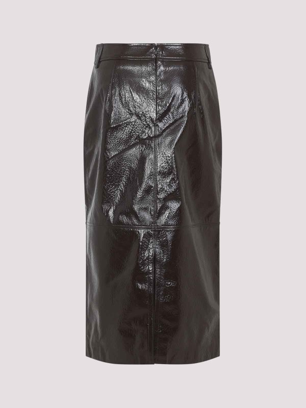 THE FRANKIE SHOP: ニーレングススカート＆ミディ丈 online - 膝丈/ミディスカート - ブラウン