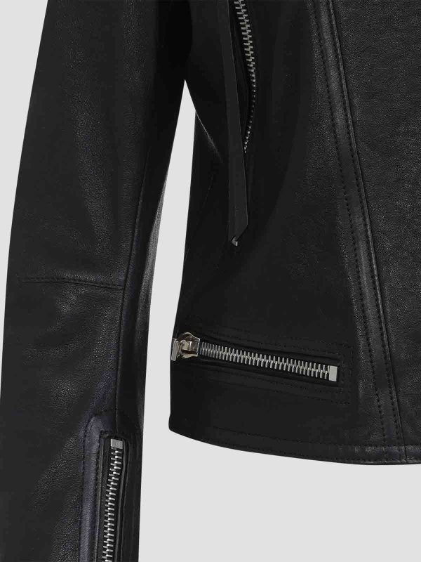 The Best Shops TOM FORD: レザージャケット - レザージャケット - 黒