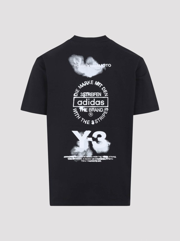 Y-3: Camisetas online - Camiseta - Negro