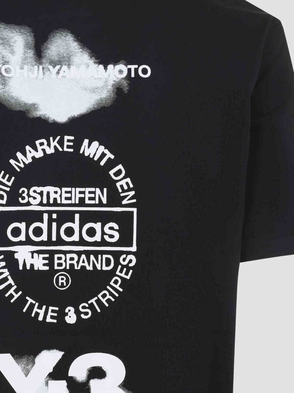 The Best Shops Y-3: Camisetas - Camiseta - Negro