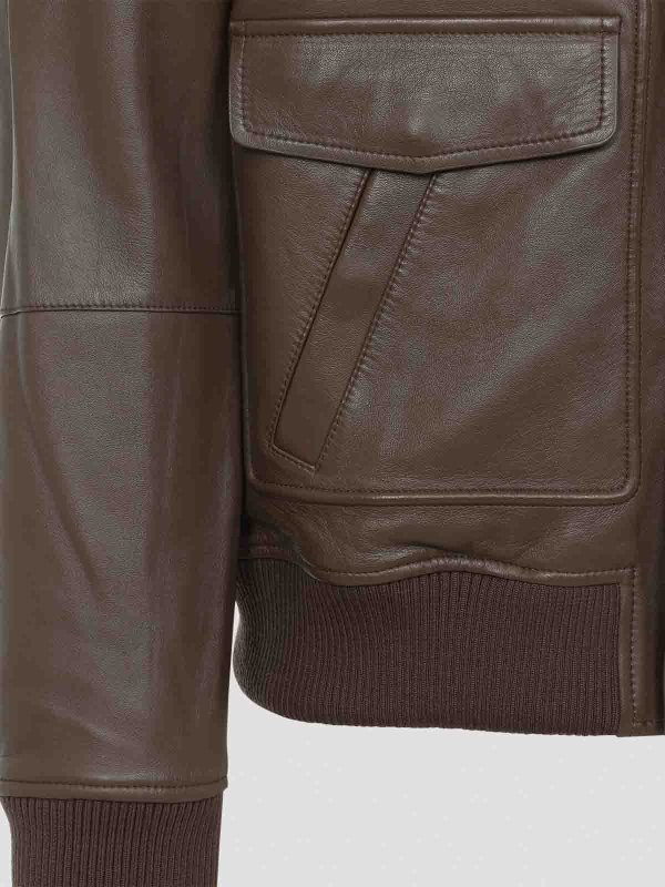 The Best Shops YVES SALOMON: giacche in pelle - Giacca in pelle