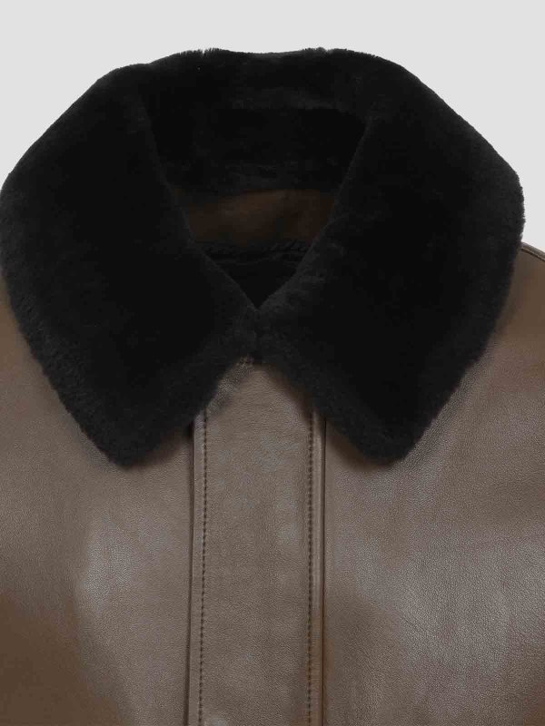 Giacca in pelle shop online: YVES SALOMON