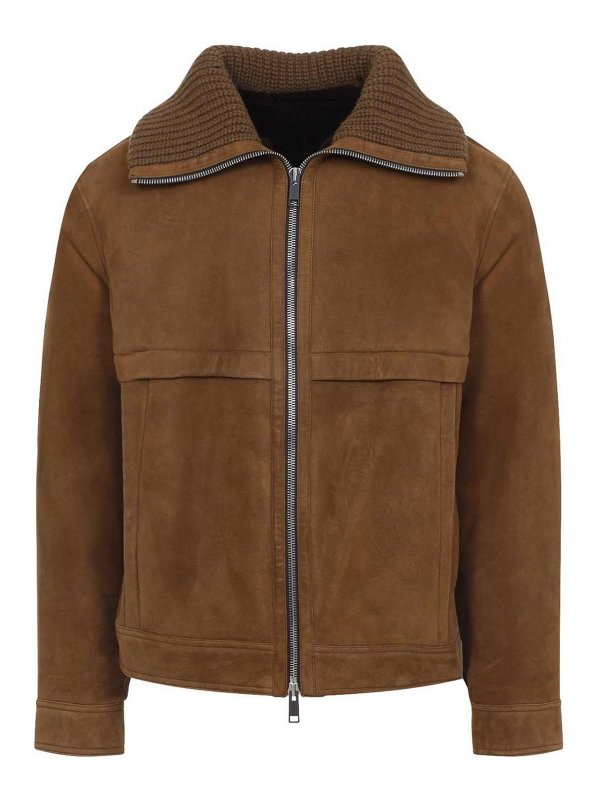 YVES SALOMON: leather jacket - Leather Jacket