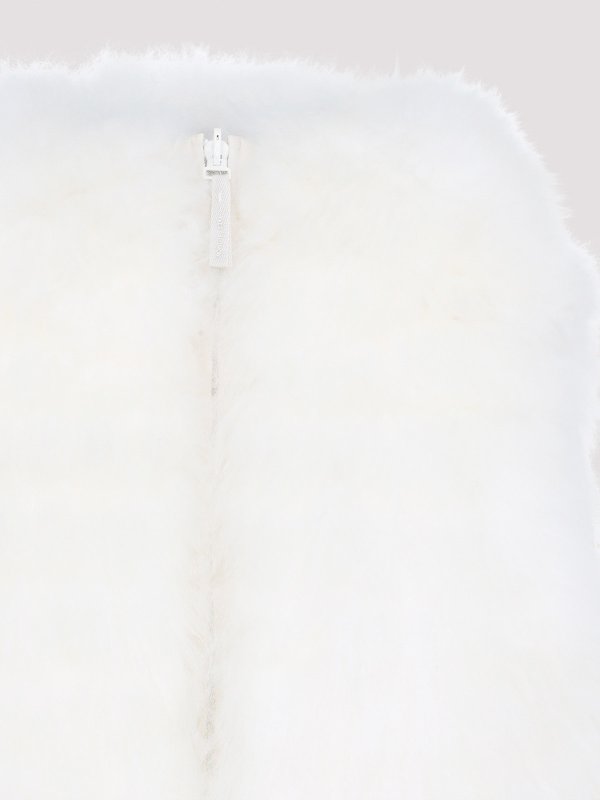 YVES SALOMON buy online Lederjacke - Weiß