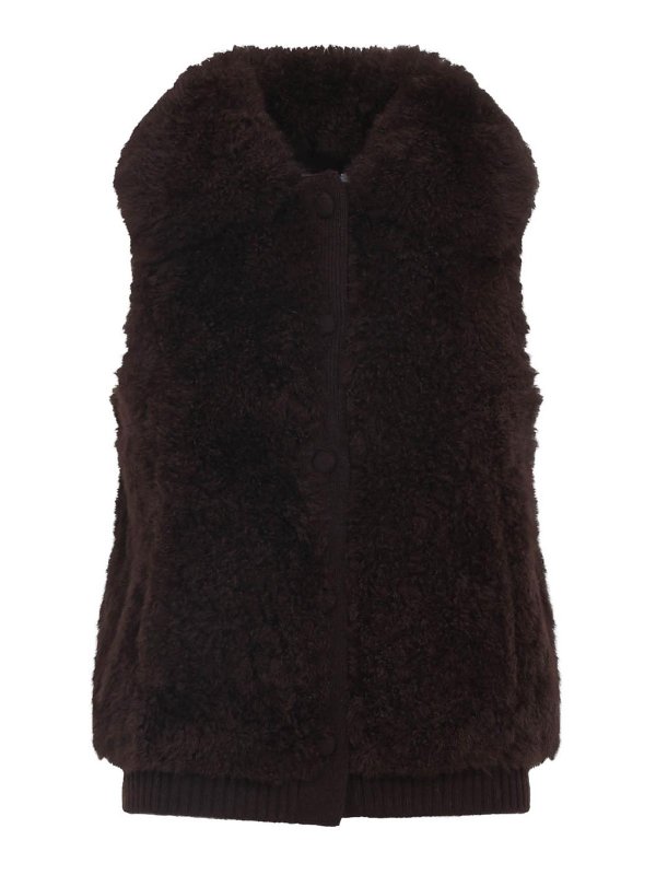 YVES SALOMON: leather jacket - Leather Jacket