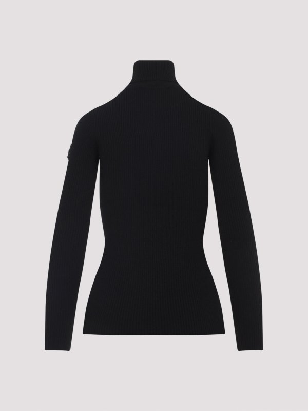 YVES SALOMON: クルーネック online - クルーネック - 黒