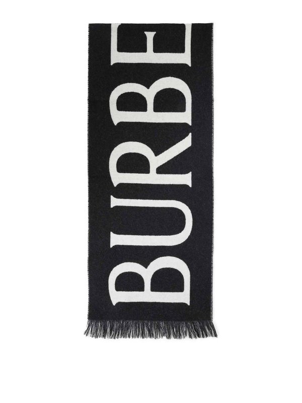 BURBERRY: Écharpes - Écharpe - Noir