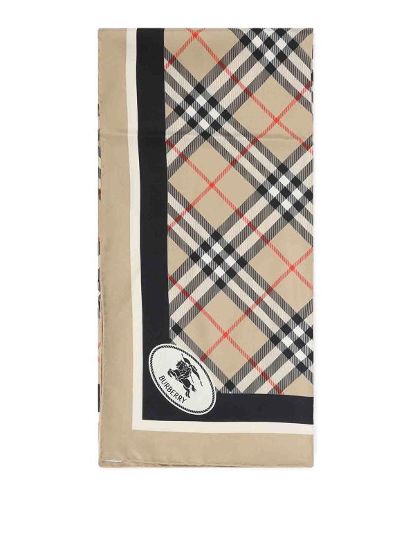 BURBERRY: スカーフ - スカーフ - ベージュ