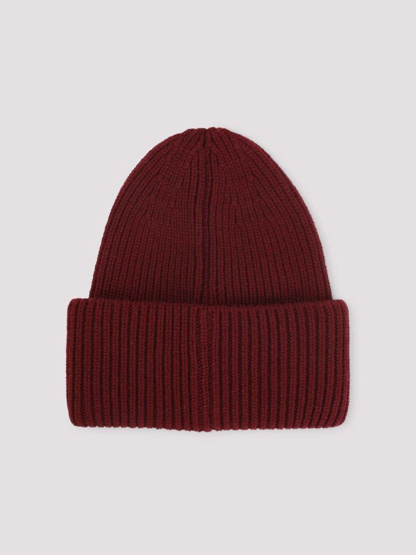MONCLER: hats & caps online - Virgin Wool Hat