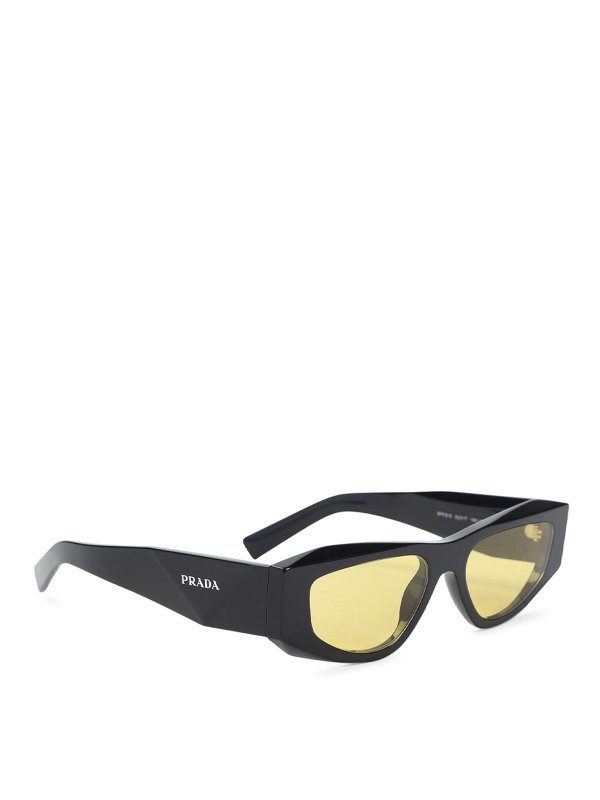 PRADA: Lunettes de soleil - Lunettes De Soleil - Noir