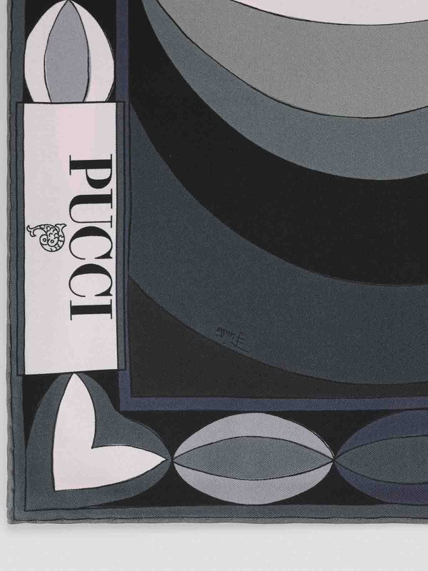 The Best Shops EMILIO PUCCI: ストール＆ショール - ストール/ショール - 黒