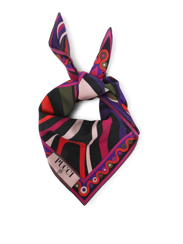 EMILIO PUCCI: Stole & Scialli - 90x90 Foulard
