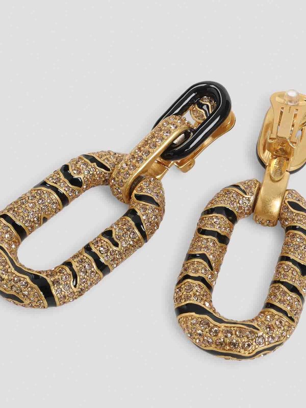 The Best Shops ROBERTO CAVALLI: Ohrringe - Ohrring - Gelb