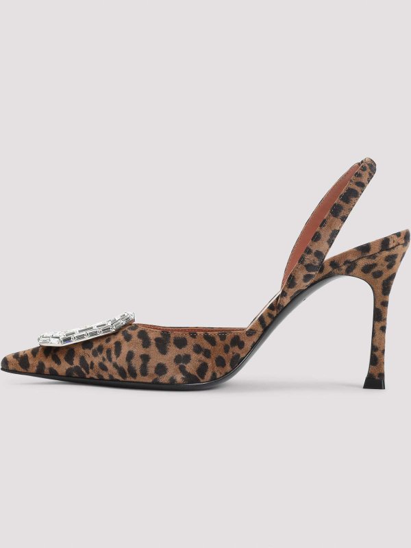 AMINA MUADDI: パンプス online - パンプス - ピンク