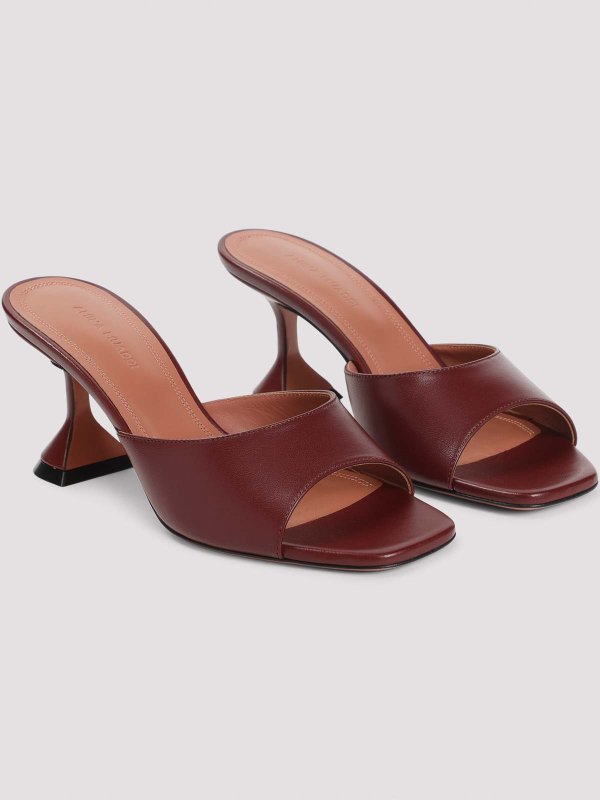 The Best Shops AMINA MUADDI: ロファー＆スリッパ - ローファー - 赤