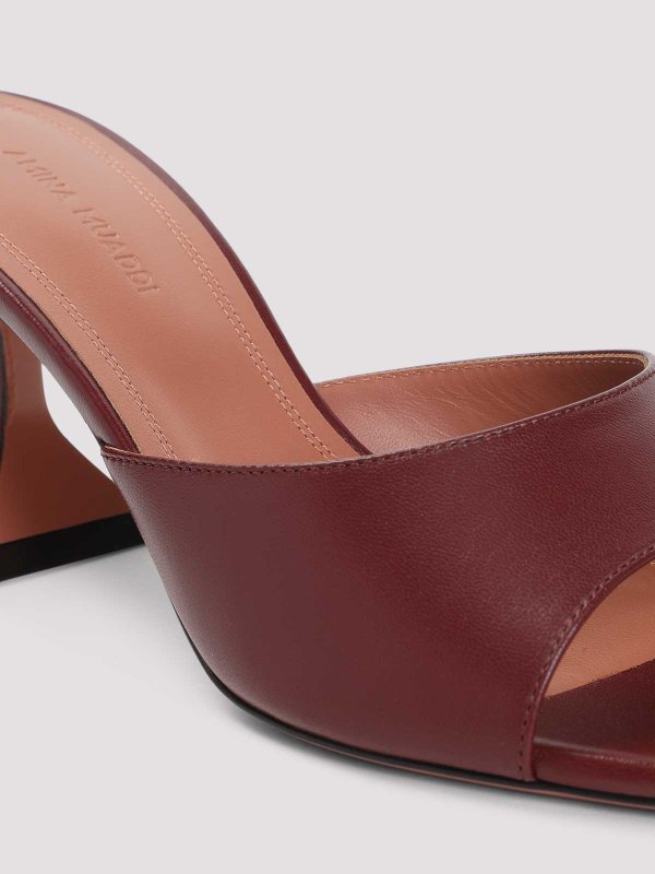 ローファー - 赤 shop online: AMINA MUADDI