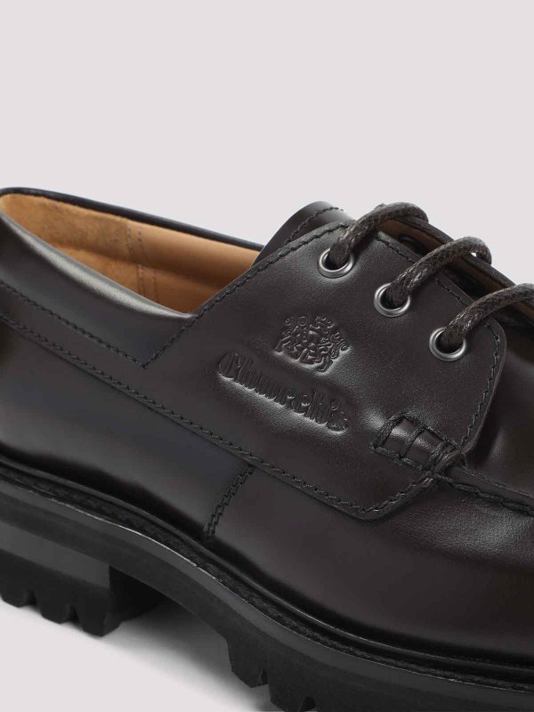 編み上げ靴 - ダークブラウン shop online: CHURCH