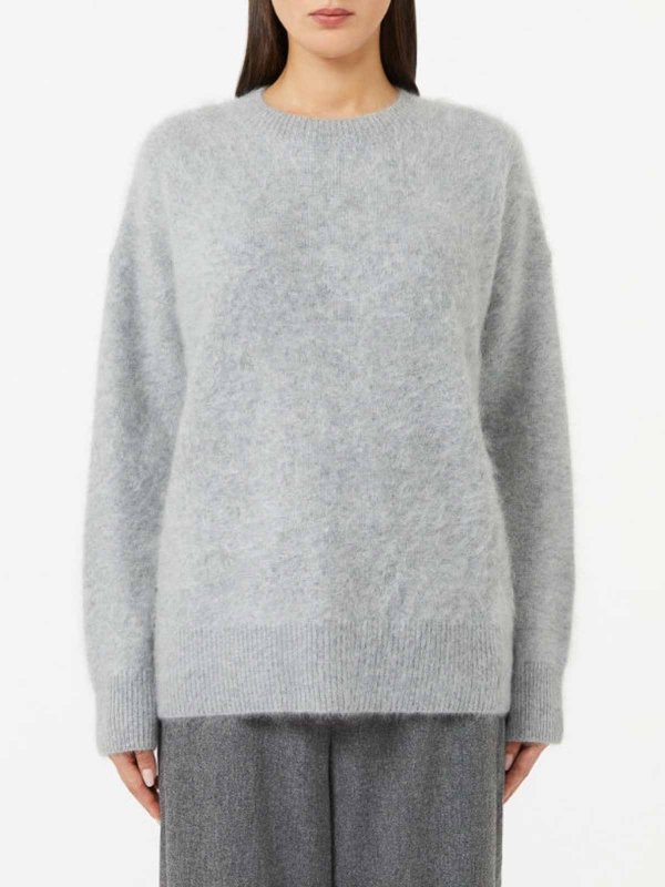 S MAX MARA: Suéteres con cuello pico online - Suéter Cuello Redondo - Gris
