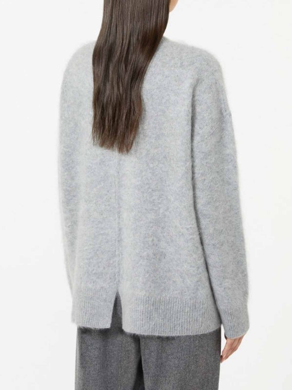 Suéter Cuello Redondo - Gris shop online: S MAX MARA