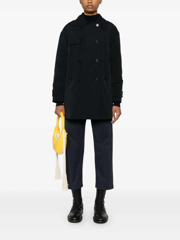 The Best Shops ASPESI: Trench Imbottito Blu