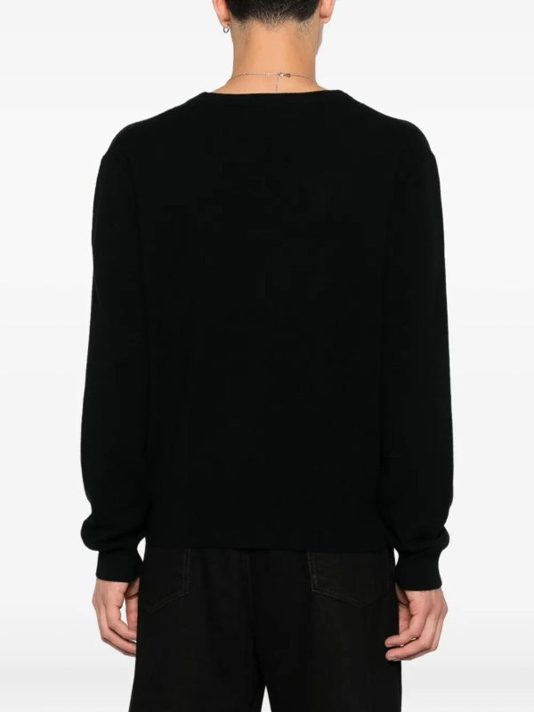 The Best Shops EXTREME CASHMERE: Suéteres con cuello pico - Suéter Cuello Redondo - Negro