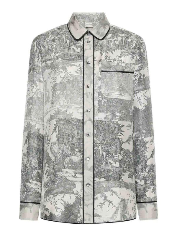 PIERRE-LOUIS MASCIA: camicie - Camicia Aloegum Grigio