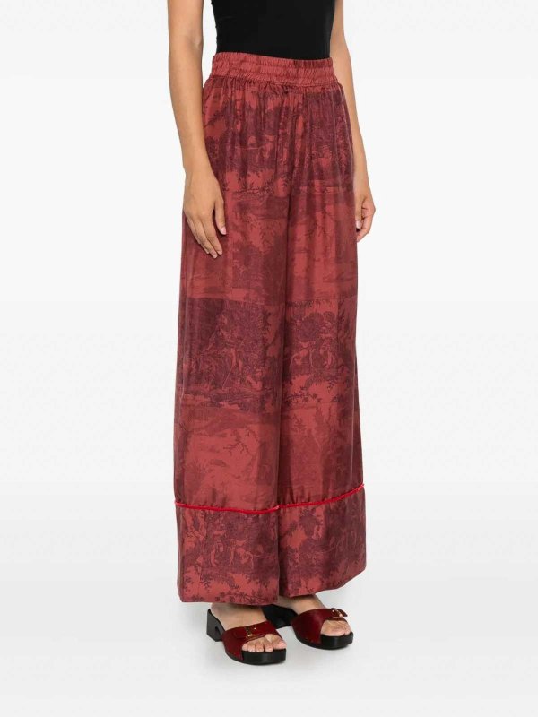 Pantalone aloegum red shop online: PIERRE-LOUIS MASCIA