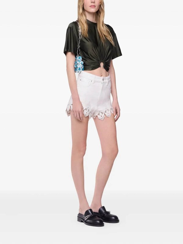 Maglietta Verde shop online: RABANNE