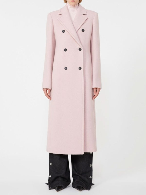 The Best Shops SPORTMAX: Abrigos semilargos - Abrigo Midi - Rosado