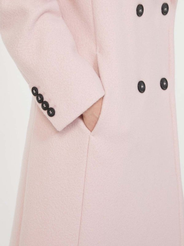 SPORTMAX buy online Abrigo Midi - Rosado